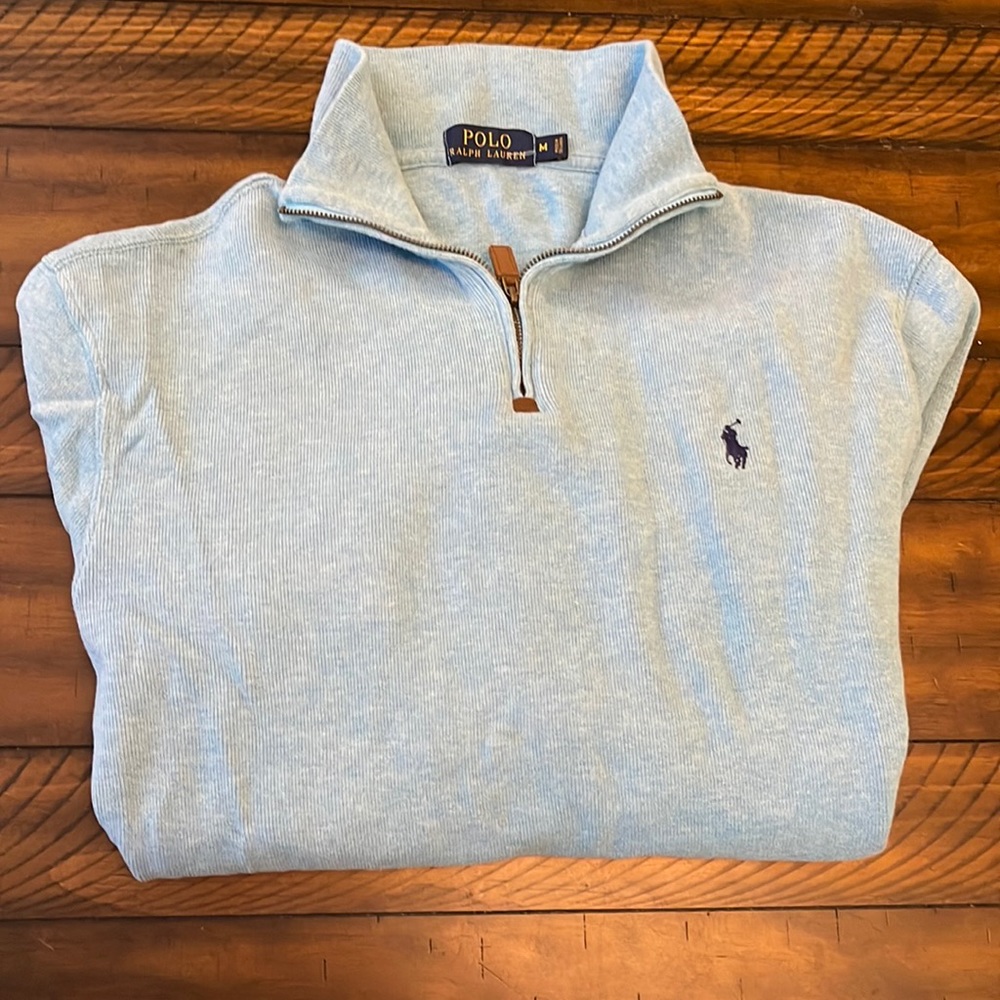 Polo 1/4 zip sweater